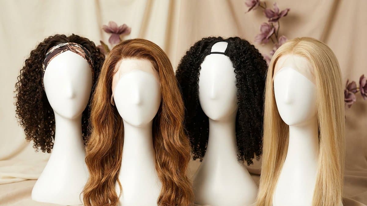 Types of Glueless Wigs: Wear-and-Go, Headband, Band and Lace